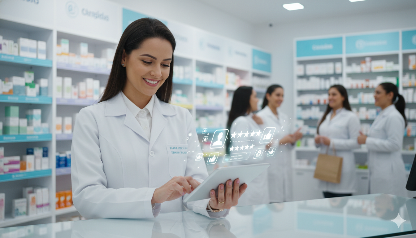 Gestão de reputação online para farmácias: reviews que vendem